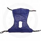 Invacare Full Body Mesh Sling with Commode Opening Large
