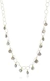 in2 design Elsa Labradorite And 14k Gold Fill Link Necklace, 19