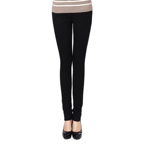 (アイモハ)aimoha 裏フリースボーダーウエストリブレギンスパンツ