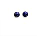 Lapis Earrings 12mm A.A.A. Afgan Lapis Beads on 14k Gold Jackets with Post Earrings