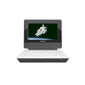 Toshiba - SDP75SWE - Lecteur DVD portable 7" - DivX - Argent