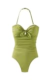 Spiegel Tie-Front Bandeau Suit