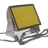 Adorama Darkroom Safelight, 5x7 Size , Light Amber (OC) Filtered, Wall or Ceiling Mountable or Free Standing