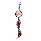 Dreamcatcher with Feathers, 18" Hanging Length, Set of Two, Assorted Colors