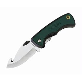 Schrade 49OT Old Timer Lockblade Knife with Guthook and Nylon Sheath