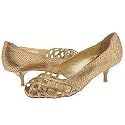 Via Spiga Women's 'Consult' Gold Metallic Snake Pump