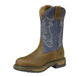 Rocky Womens Ride Branson Roper Western Boots