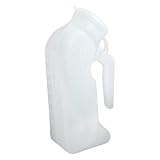 Medpro Portable Male Urinal with Snap-On Lid, 1000 Cc Capacity
