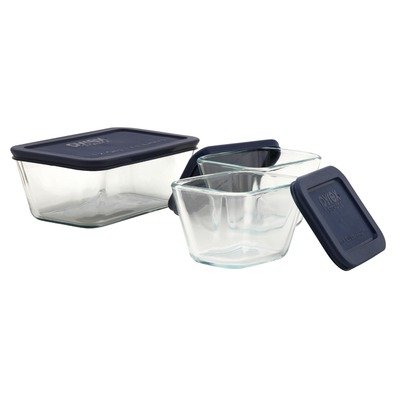 Pyrex Storage Plus 6 piece value pack