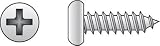 10X7/8 SHT METAL SCREW (Hillman Fastener Corp 80069)