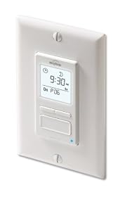 Aube by Honeywell TI070-3W/U ECONO Switch Programmable Timer Switch, White