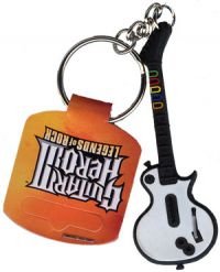 Guitar Hero III Legends of Rock: Wii Version Guitar Key Chain