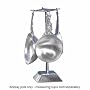 Pewter Measuring Cup Display Post