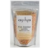 Ajika Five Jeweled Lentils with Spices-10 oz. - 6 Packages