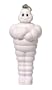 Michelin Brand 12273 "Michelin Man" Digital Tire Gauge with Key Chain