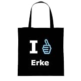 Produkt-Bild: Baumwolltasche Tasche - I like Erke