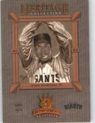 2002 Donruss Diamond Kings Heritage Collection #HC12 Juan Marichal - San Francisco Giants (Baseball Cards)