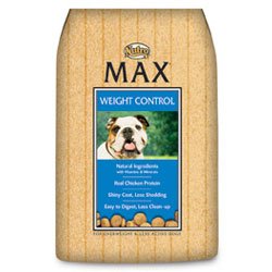 Nutro Max Weight Control Formula for Overweight, Less Active Dogs