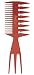 * Double Pic-N-Lift Comb * Three combs in one * Small Fish Comb * Assorted colors: red, blue, black, purple