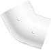 GF Piping Systems PVC Pipe Fitting, 45 Degree Elbow, Schedule 40, White, 2-1/2
