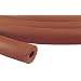 Thomas 1885 Gum Rubber Red Extruded Vacuum Tubing, 5/8" OD x 1/4" ID x 3/16" Wall Thick, 50' Length