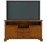 American Perspective Television Console Beeswax Cherry