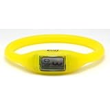 Prime Time Smart Yellow Rubber Sports Calendar Watch