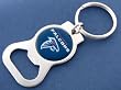 Atlanta Falcons Black Bottle Opener Keychain
