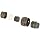 Amphenol Industrial PT06E-14-5S Circular Connector Socket, Environmental Resisting, Bayonet Coupling, Solder Termination, Straight Plug, 14-5 Insert Arrangement, 14 Shell Size, 5 Contacts
