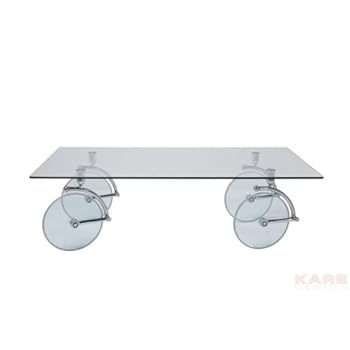 Kare design - Table basse wheels 140x80