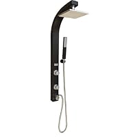 Pulse Splash Shower System Luxury Shower Head Black Bathroom Shower Head