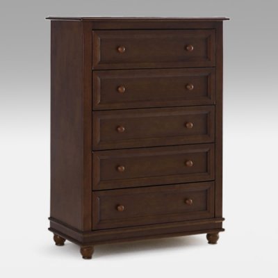 Europa Baby Palisades 5 Drawer Dresser - Natural Cherry
