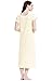 Del Rossa Women's Cotton Knit Nightgown, Long Short Sleeve Sleep Dress