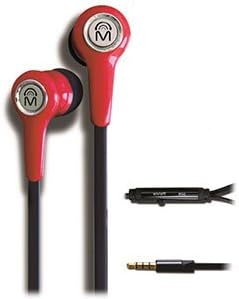 Mental Beats Xtatic Earbuds with In-line Controls and Mic
