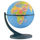 Blue Marquise Desk Globe