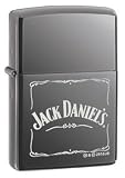 Zippo Jack Daniels Blk Ice Lighter Modern Design