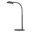 Black Gooseneck Halogen Desk Lamp