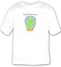 T-shirt with plant, aquarium
