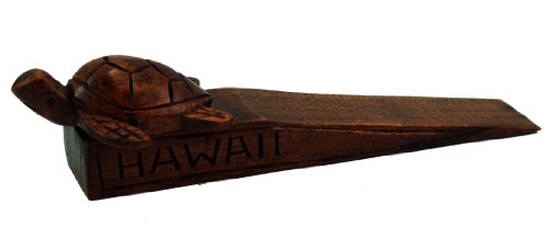 Caved Wood Honu (Turtle) Door Stop On Sale