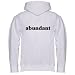 abundant Adult Zippered Hooded (Hoody Hoodie) Sweatshirt Fleece Jacket (Various Color...