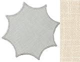 Eigenschaften Creativ Discount / Creativ Discount - Anhäkelform Rosette, 20 x 20 cm, Créme