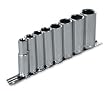 3/8 Deepwell Socket with Rail MM - 9 Pieces