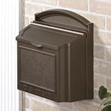 Whitehall Wall Mount French Bronze Locking Mailbox 16138