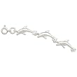 7" Dolphin Link Bracelet