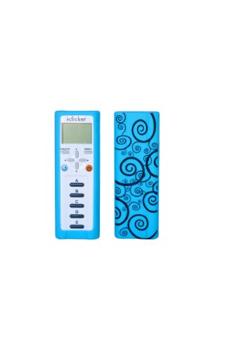 Blue with Black Swirl clickerskin fits i>clicker2 On Sale