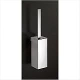 Lounge Wall Mounted Toilet Brush Holder in Chrome