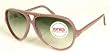 Jones Violet Aviator Sunglasses with Gray Gradiant Lenses. Model: SMOM-VL
