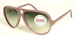 Jones Violet Aviator Sunglasses with Gray Gradiant Lenses. Model: SMOM-VL