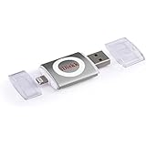 iDiskk USB Drive for iPhone, iPad and iPod, [Apple MFI Certified], USB and lightning connector,32GB Space Gray