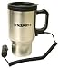 Heated stainless steel mug